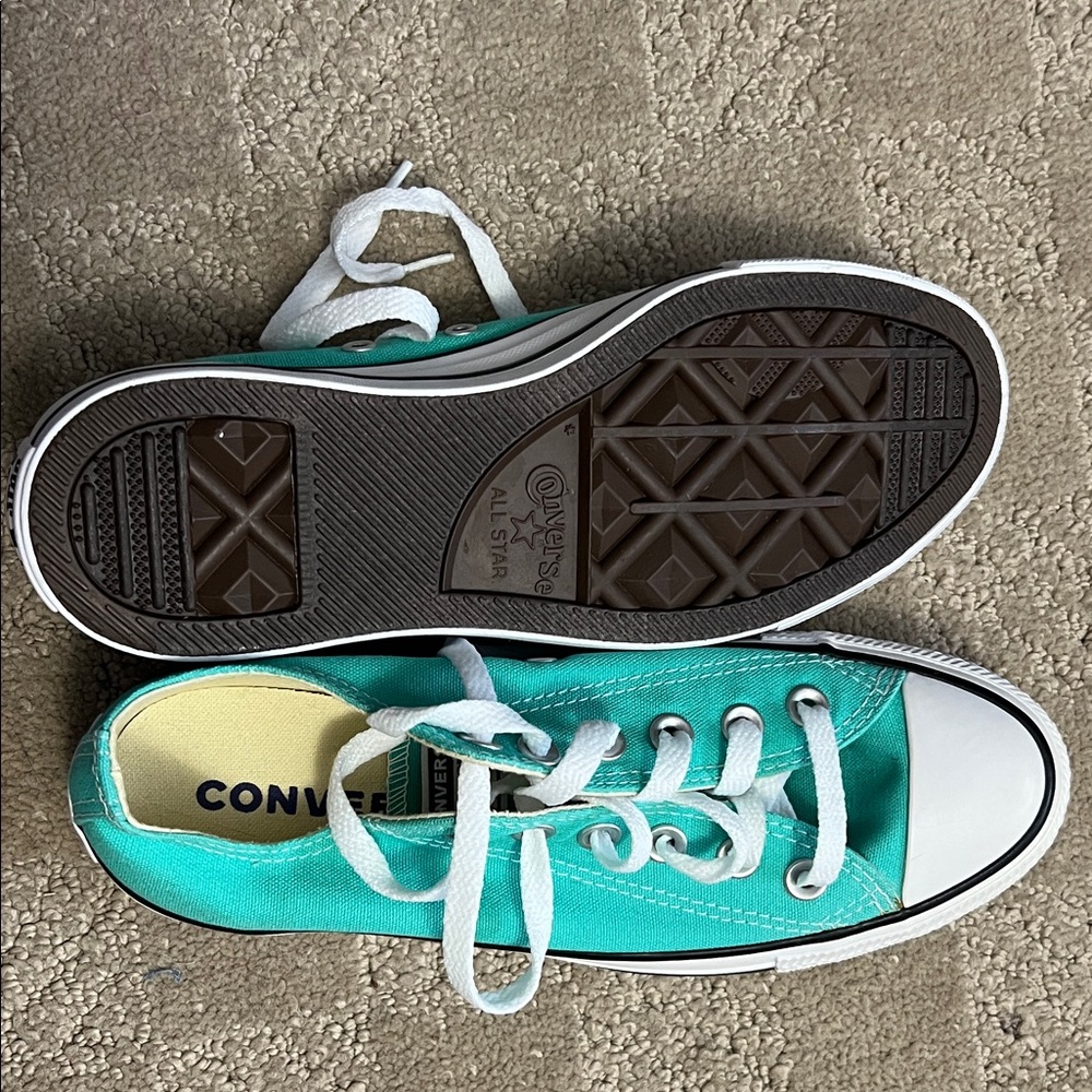 Converse AllStar Classic Teal Sneakers